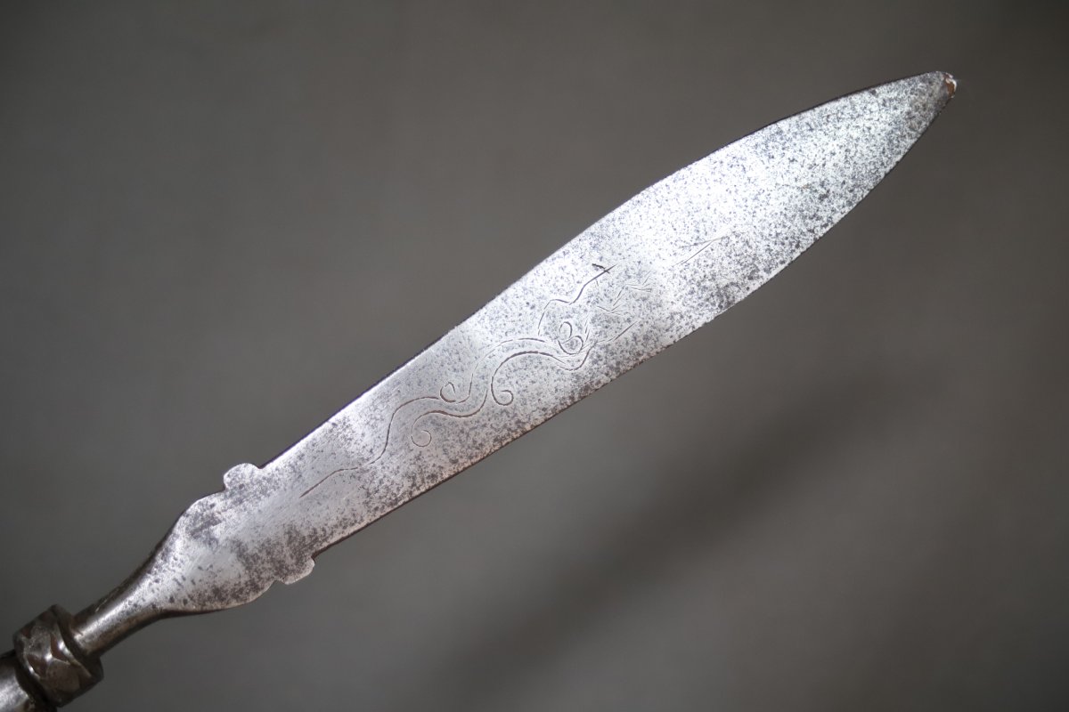 Vietnamese Polearm (spear) - Vietnam, 19th Century To Early 20th Century-photo-4