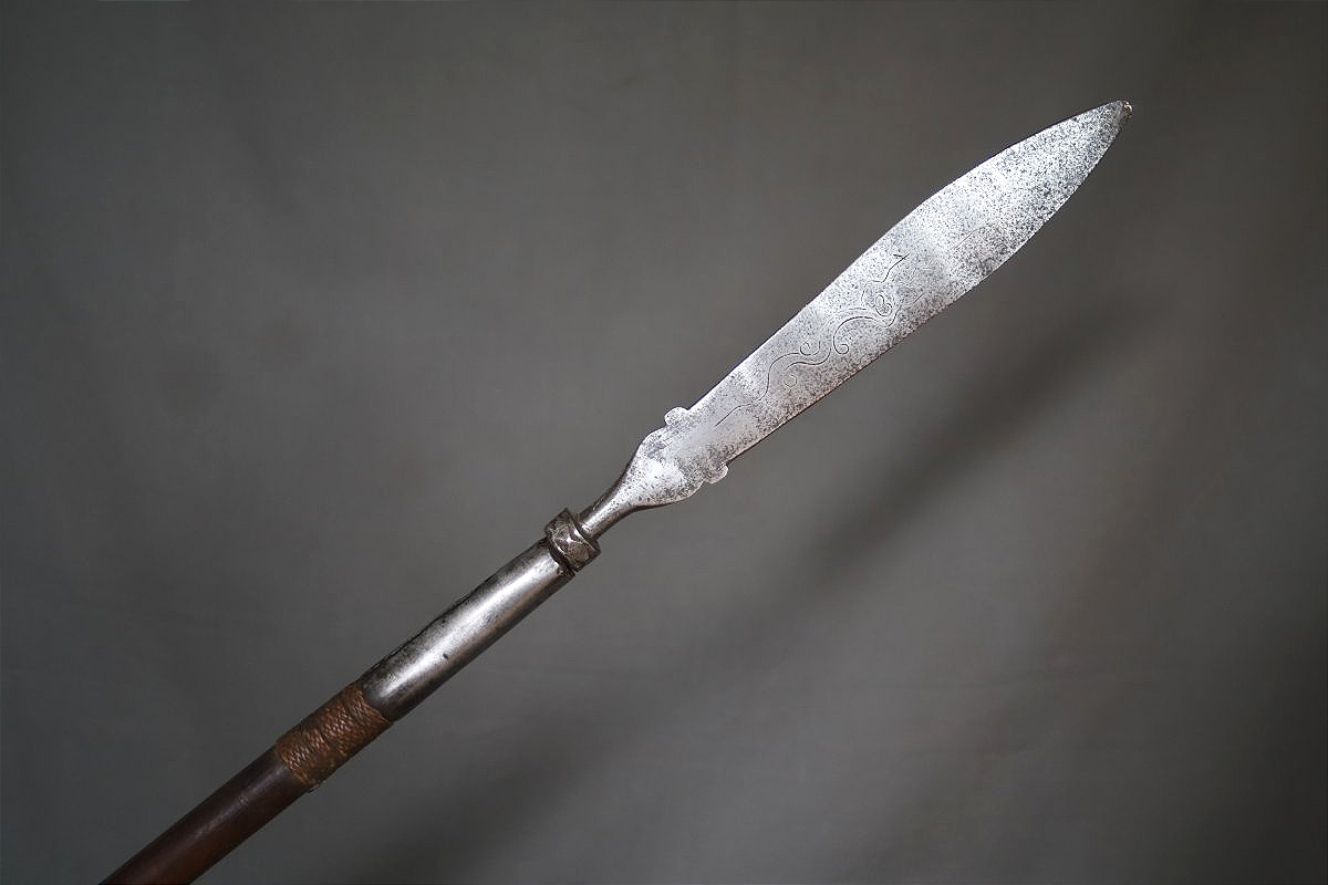 Vietnamese Polearm (spear) - Vietnam, 19th Century To Early 20th Century