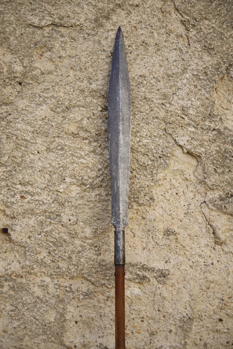 Arme d'hast (lance) Vietnamienne - Vietnam, 19ème siècle début 20ème siècle-photo-3