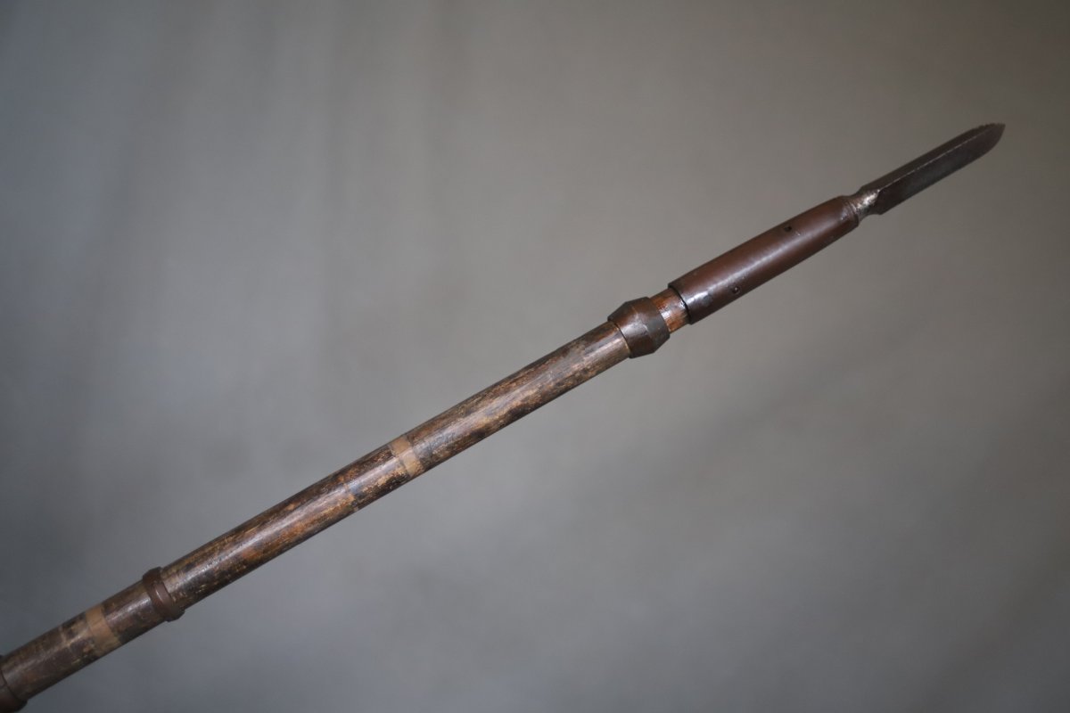 Japanese Spear Known As A Yari - Japan, 19th Century  -photo-3