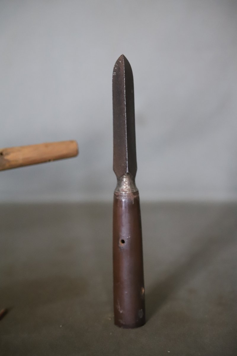 Japanese Spear Known As A Yari - Japan, 19th Century  -photo-3