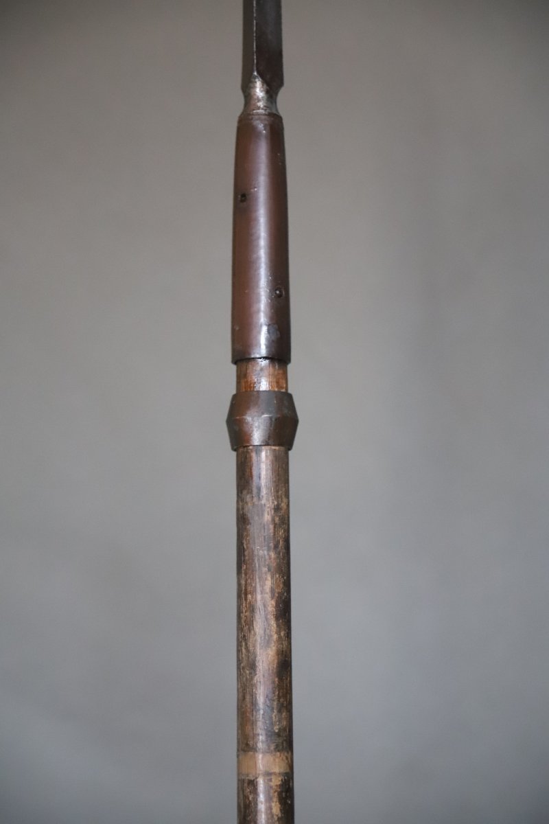Japanese Spear Known As A Yari - Japan, 19th Century  -photo-4