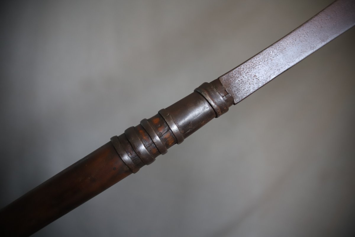 Arme d'hast (lance) - Sud de la Chine ou Vietnam, 19ème siècle-photo-1