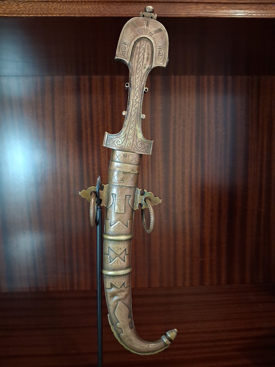 Dague Marocaine dite koumya - Sud du Maroc, 19ème siècle-photo-2