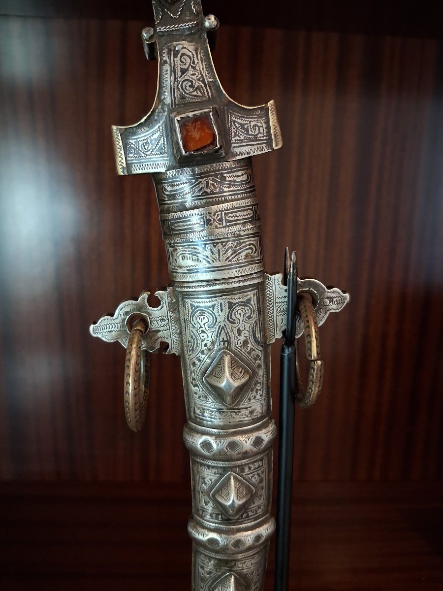 Dague Marocaine dite koumya - Sud du Maroc, 19ème siècle-photo-2
