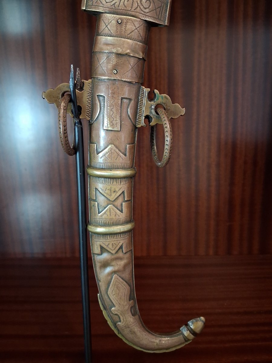 Dague Marocaine dite koumya - Sud du Maroc, 19ème siècle-photo-5