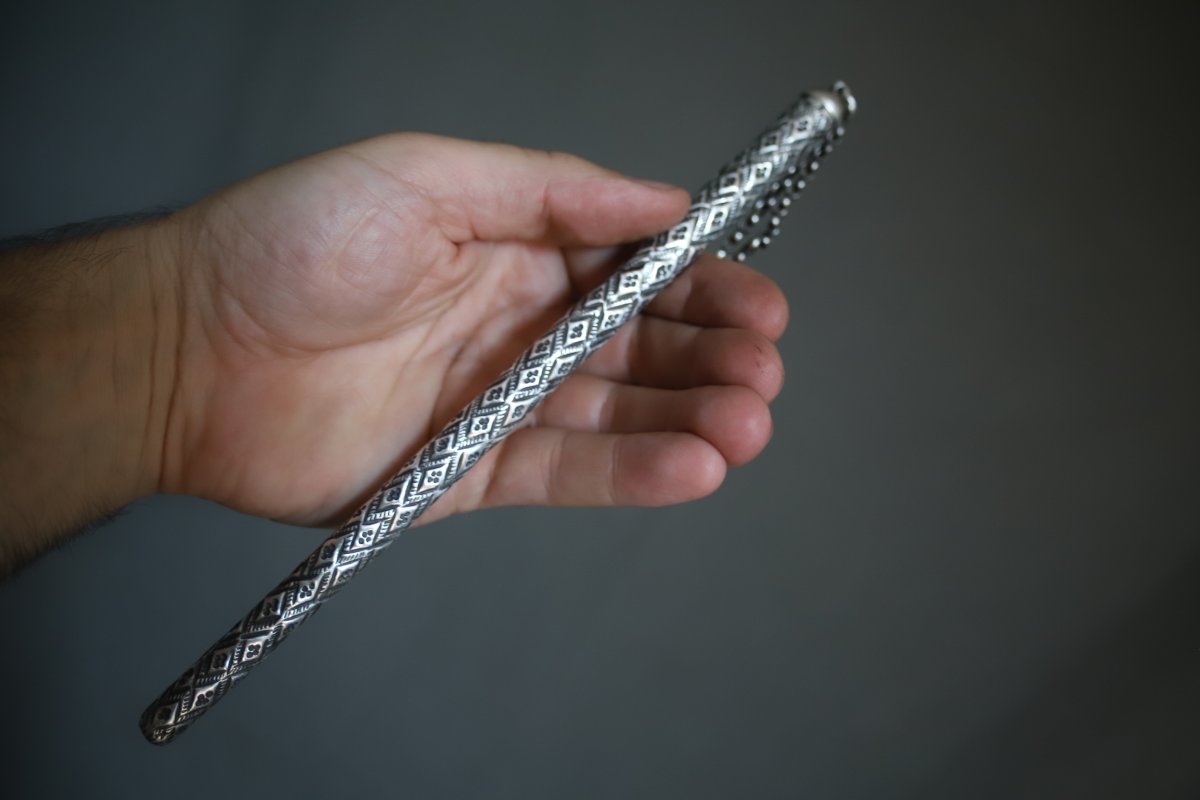 Silver Kohl Case - Levant, Arab Peoples, Late 19th–early 20th Century-photo-5
