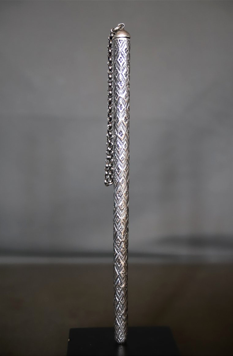Silver Kohl Case - Levant, Arab Peoples, Late 19th–early 20th Century
