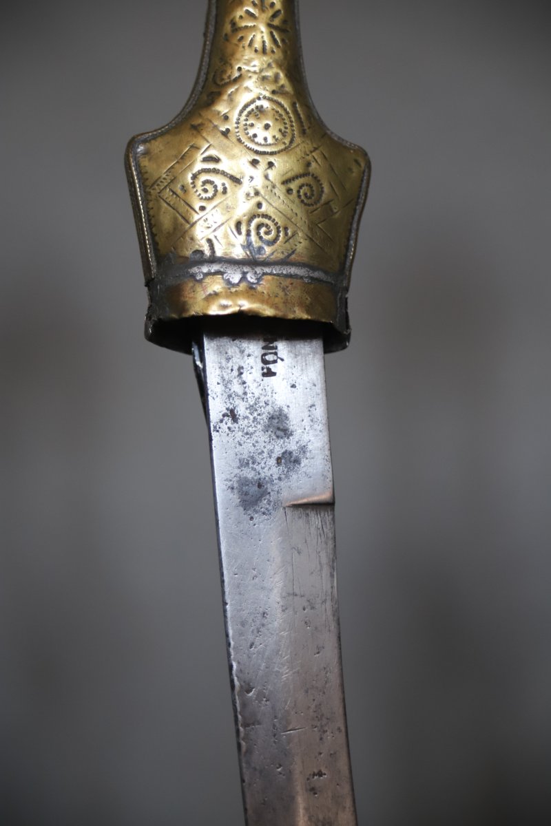 Dague Marocaine dite koumya "chapeau de gendarme" - Sud du Maroc, 19ème siècle -photo-6