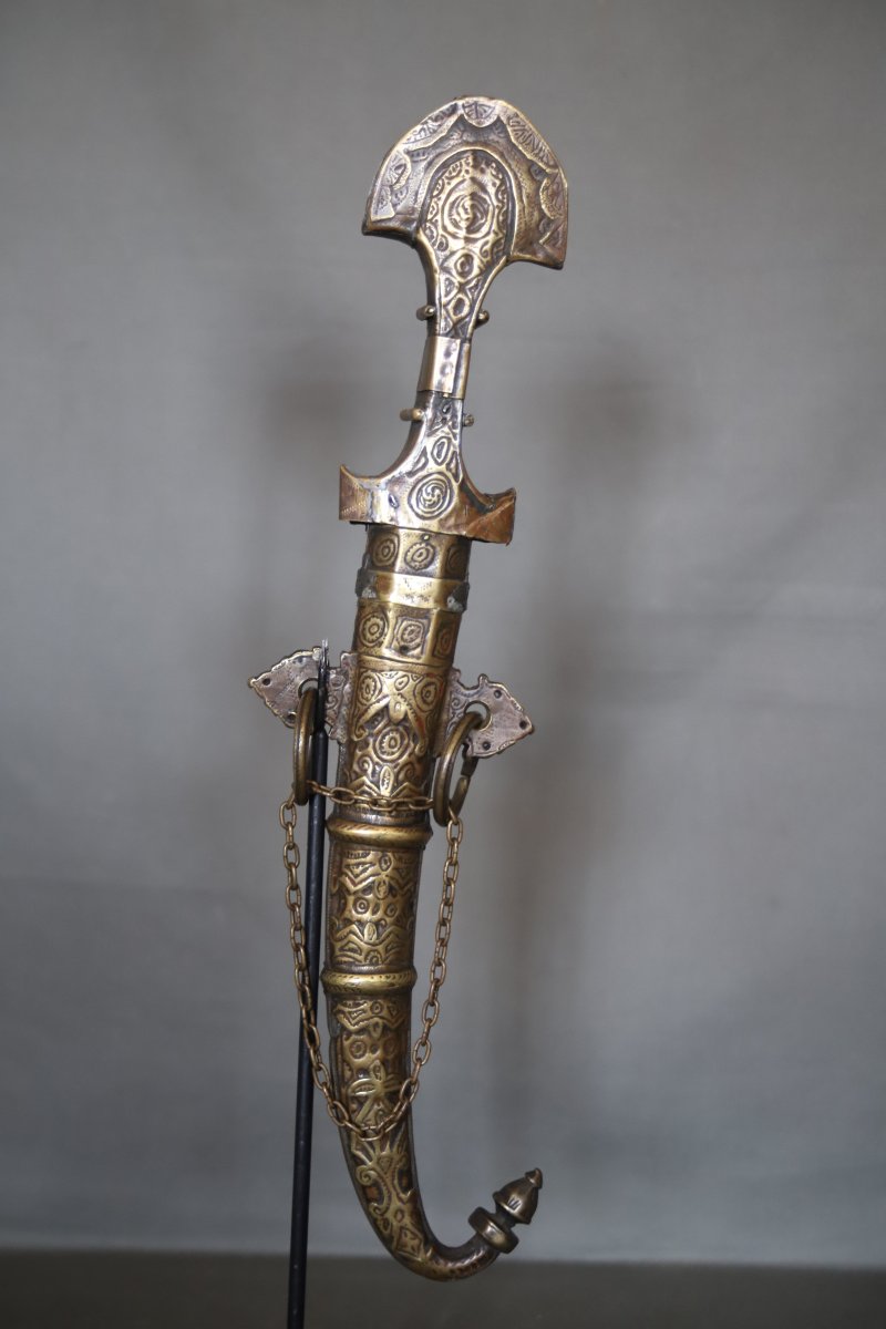 Dague Marocaine dite koumya - Sud du Maroc, 19ème siècle -photo-2