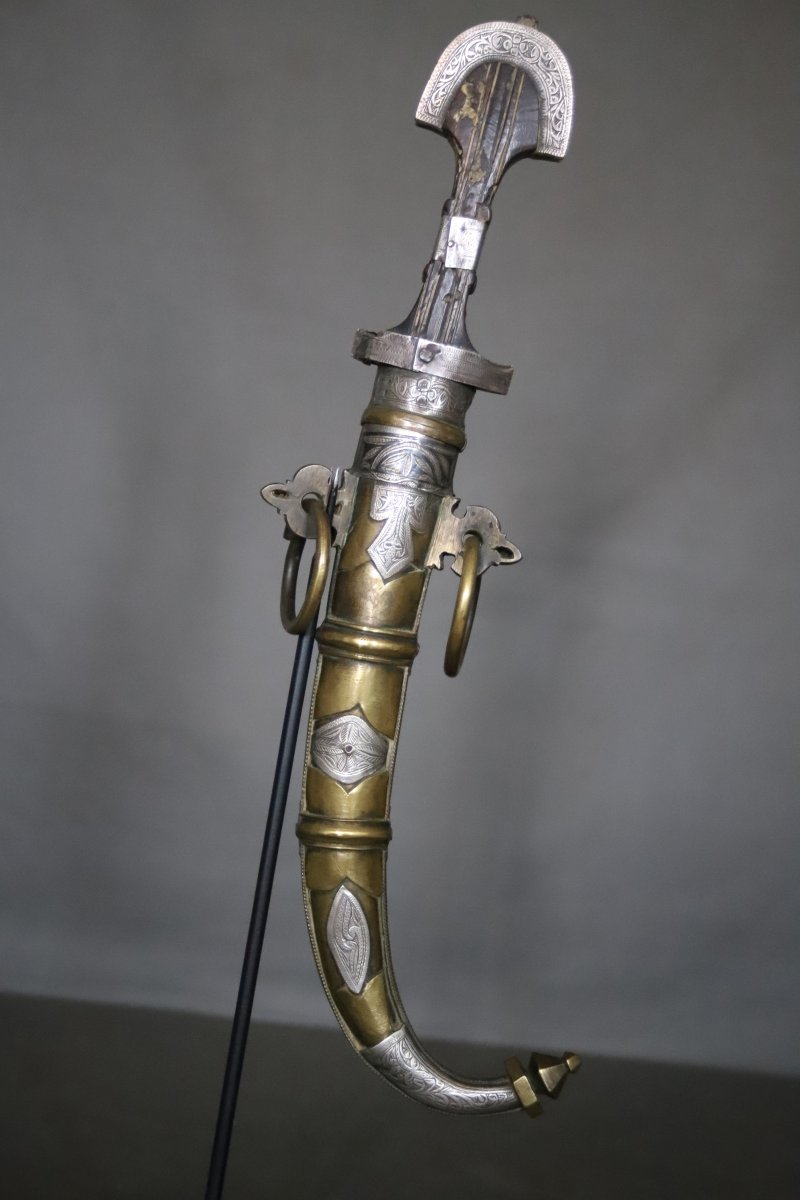 Moroccan Dagger Known As A "koumya" - Southern Morocco, Circa 1880–90-photo-2