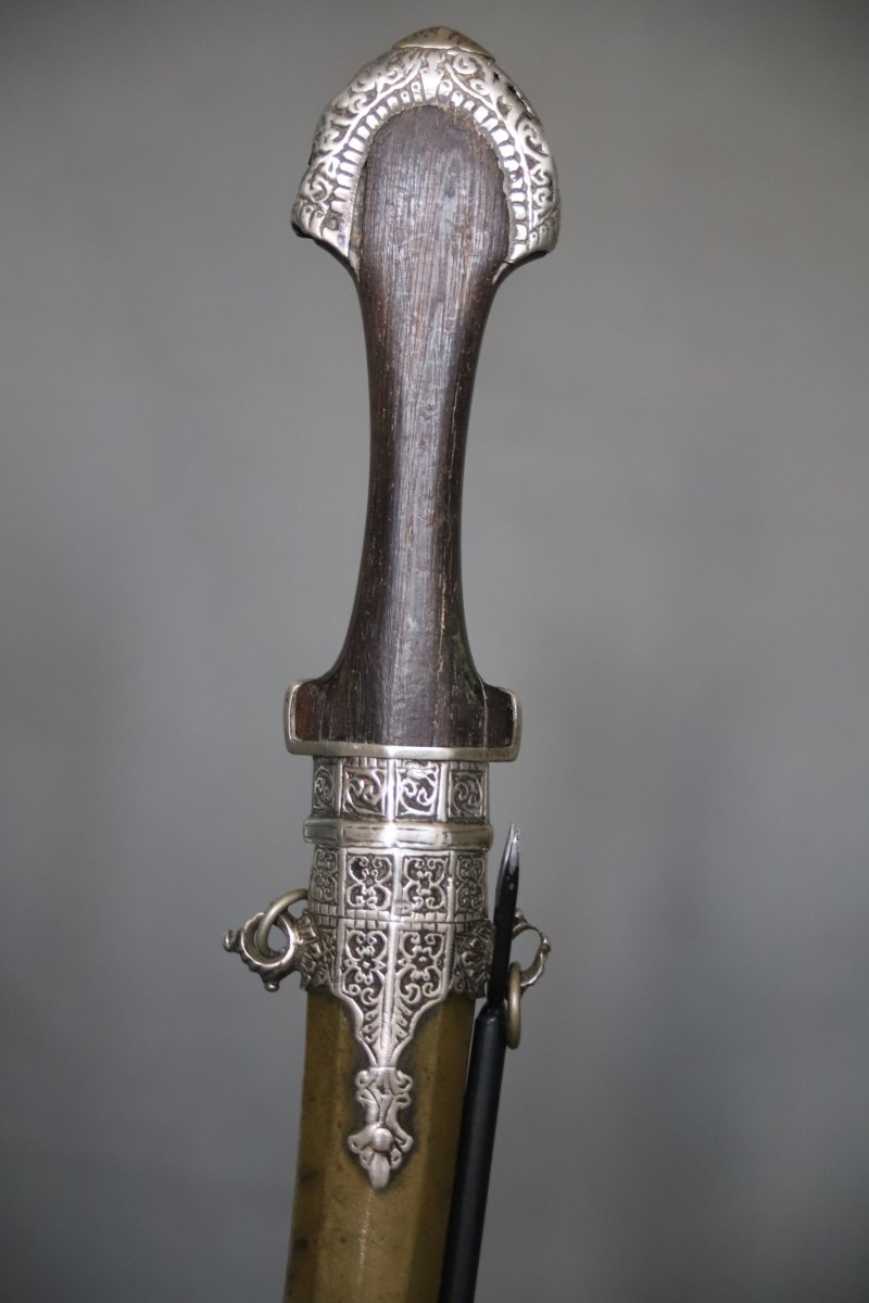 Dague Marocaine Dite Koumya - Maroc, 1ère moitié 20ème siècle-photo-1