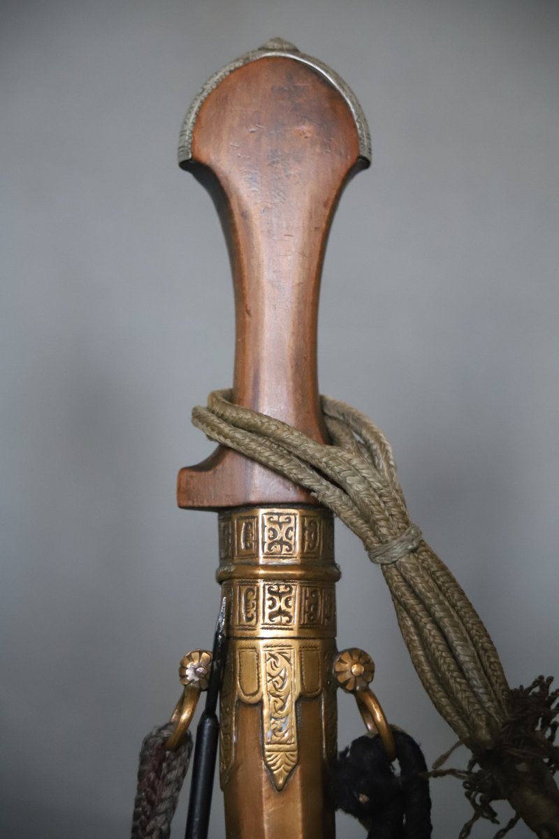 Dague Marocaine Dite Koumya - Maroc, 1ère moitié 20ème siècle -photo-3