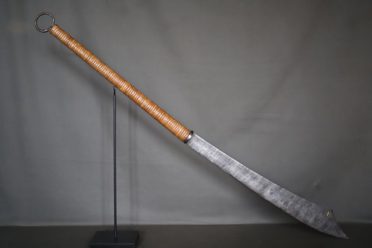 Long Vietnamese Saber Known As A "truong Dao"—north Vietnam, Southern China, 19th To Early 20th Century-photo-2