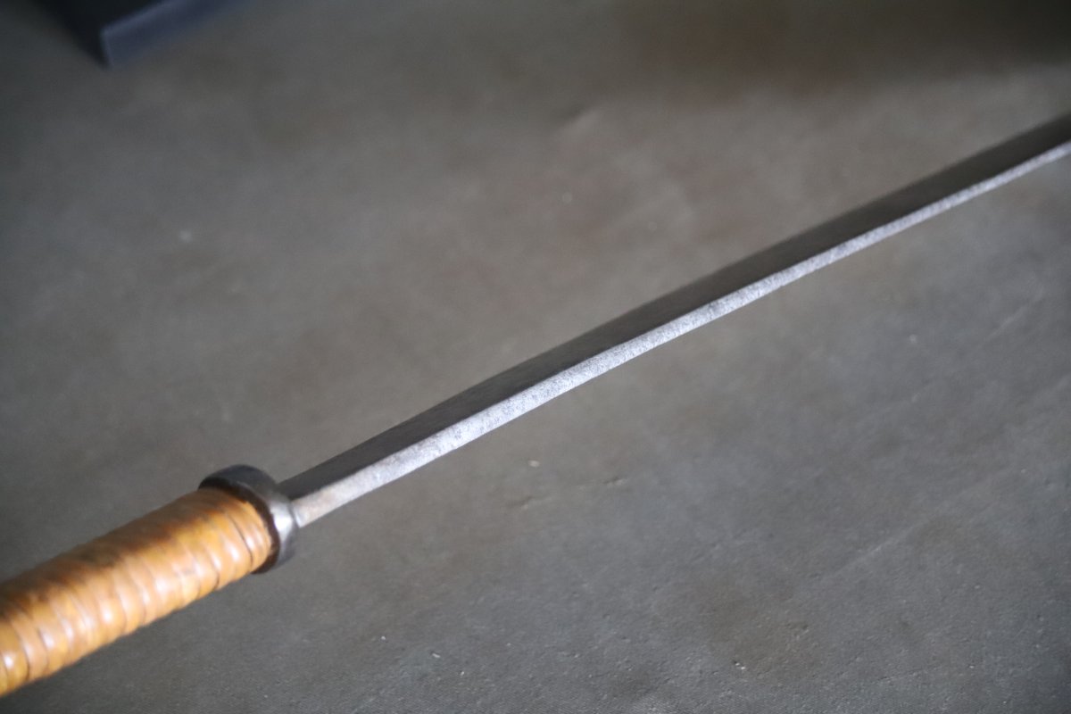 Long Vietnamese Saber Known As A "truong Dao"—north Vietnam, Southern China, 19th To Early 20th Century-photo-4