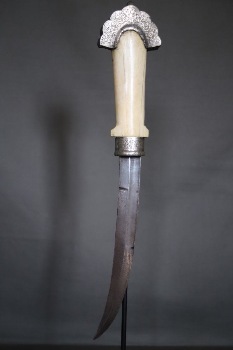  Moroccan Dagger Known As A "koumya" - Morocco, Late 19th To Early 20th Century-photo-3