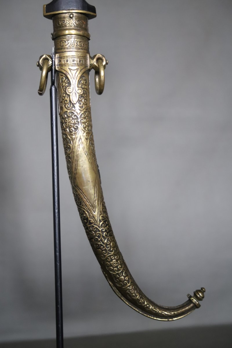 Moroccan Dagger Known As The "koumya" - Morocco, First Half Of The 20th Century-photo-4
