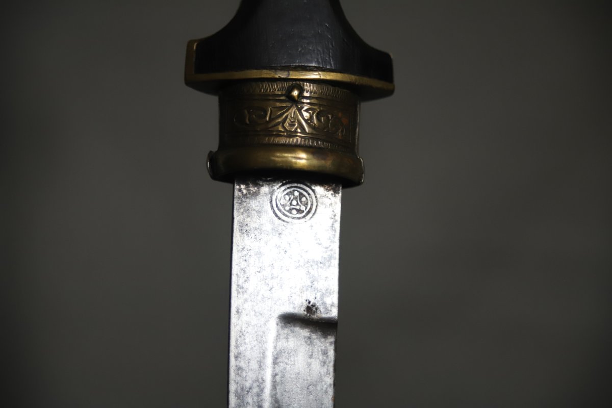 Moroccan Dagger Known As The "koumya" - Morocco, First Half Of The 20th Century-photo-7