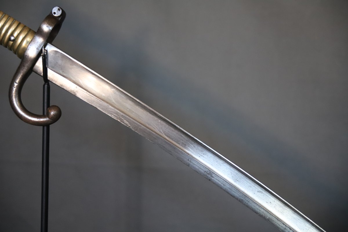 French Chassepot Model 1866 Bayonet - France, Dated 1873-photo-4