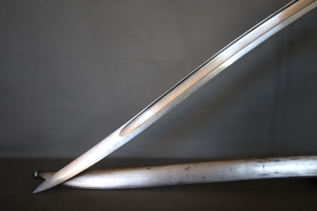 French Chassepot Model 1866 Bayonet - France, Dated 1873-photo-6