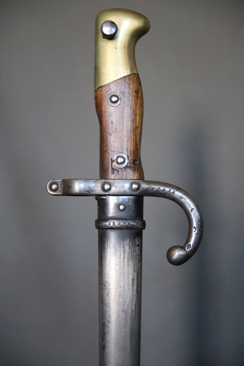  Baïonnette Française modèle gras 1874 - France, datée 1878