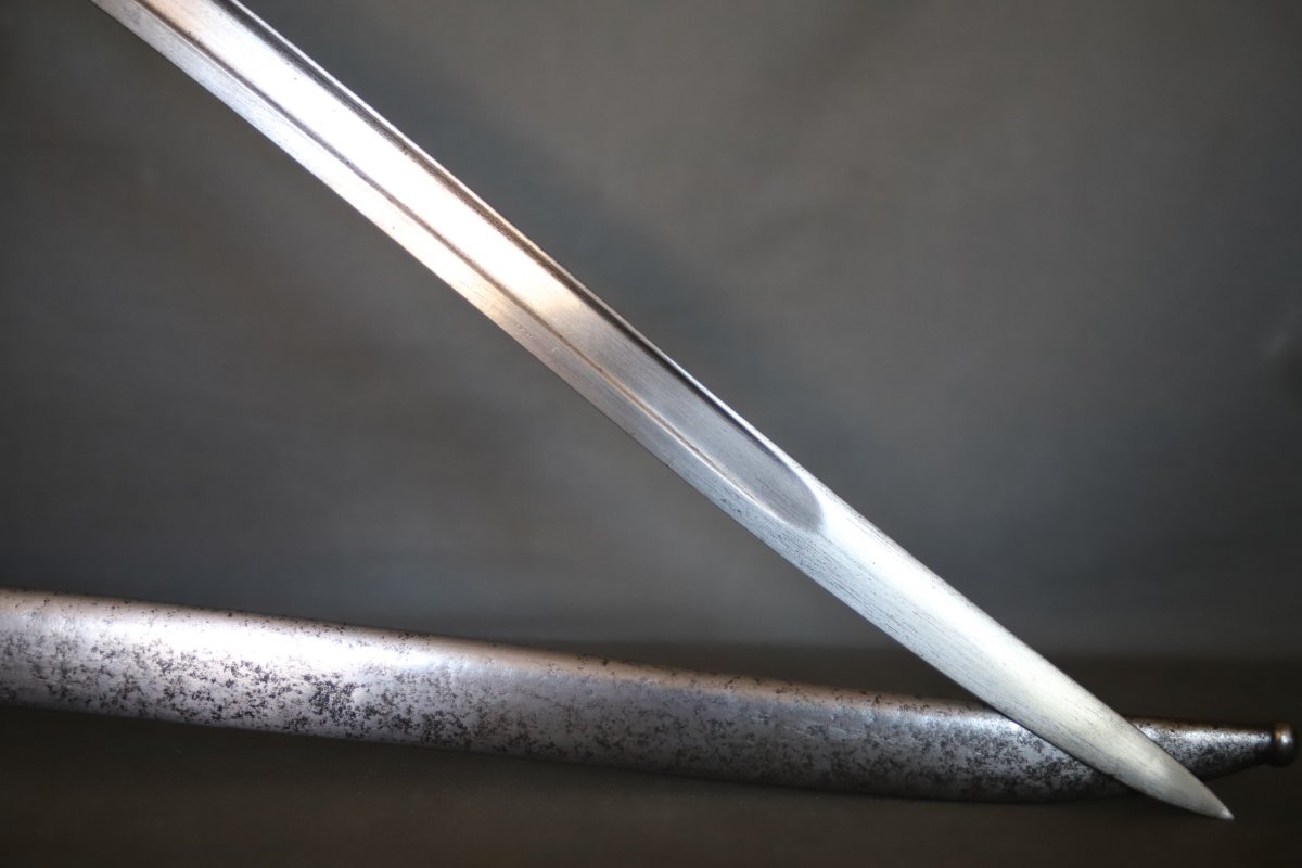 French Chassepot Model 1866 Bayonet - France, Dated 1875-photo-7