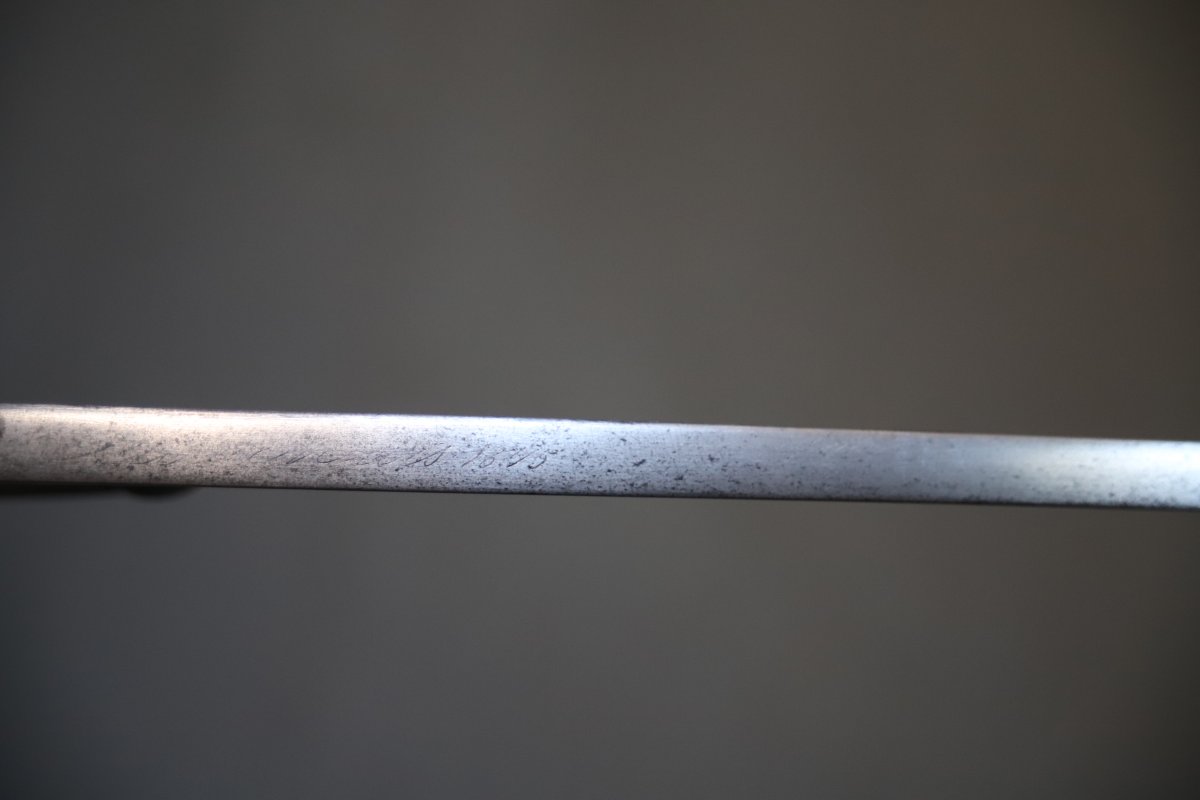 French Chassepot Model 1866 Bayonet - France, Dated 1875-photo-8