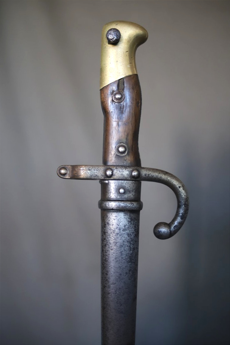 French "gras" Model 1874 Bayonet - France, Dated 1882-photo-2