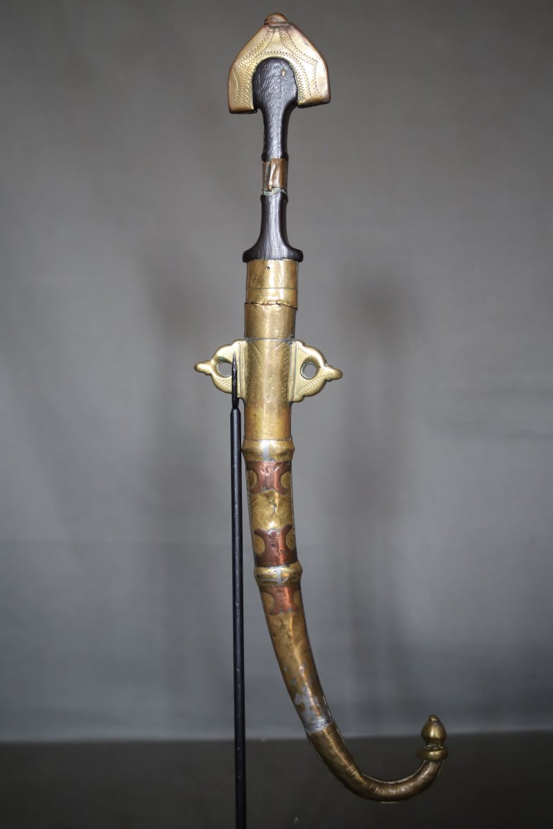 Dague Marocaine Dite Koumya - Maroc, tribu des Mesfioua, 19ème siècle-photo-2