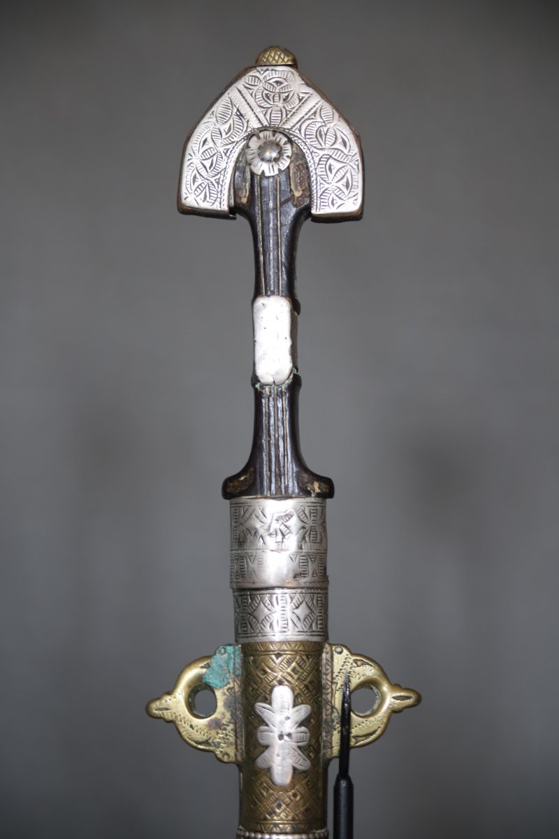 Dague Marocaine Dite Koumya - Maroc, tribu des Mesfioua, 19ème siècle-photo-3