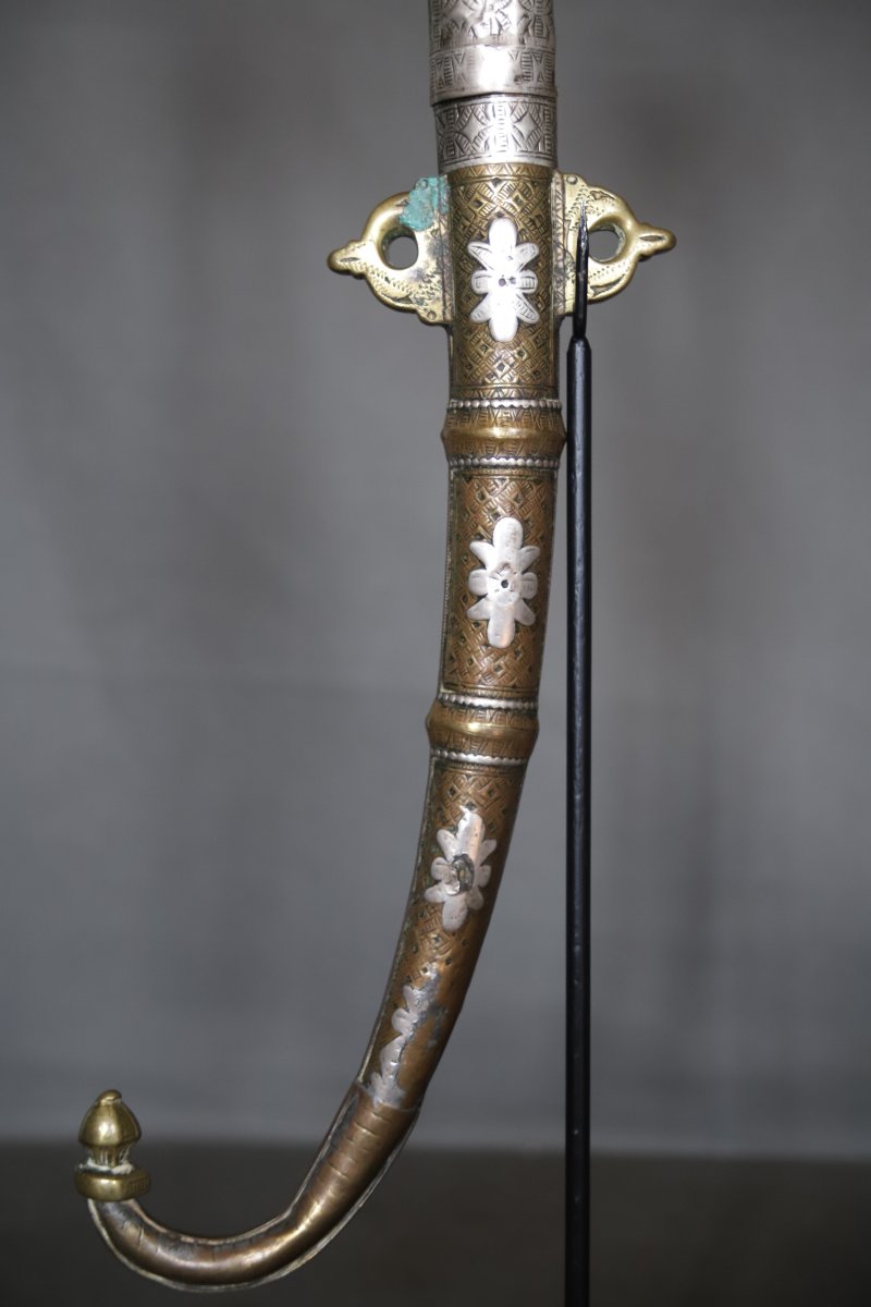 Dague Marocaine Dite Koumya - Maroc, tribu des Mesfioua, 19ème siècle-photo-5