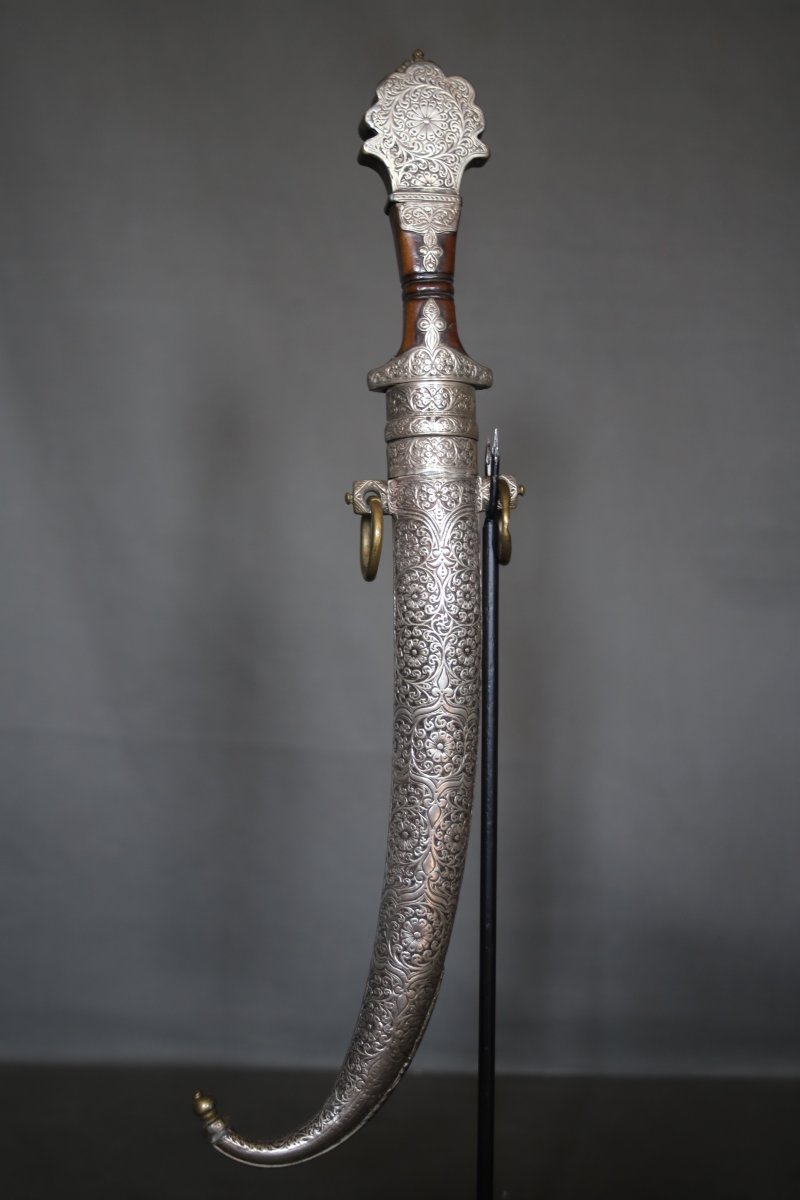 Moroccan Dagger Known As A "koumya" - Morocco, 19th To Early 20th Century-photo-2