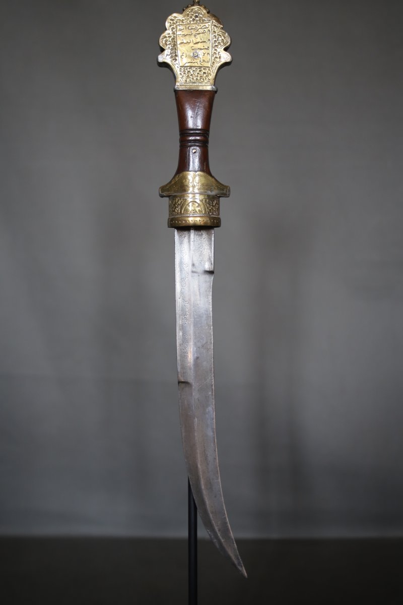 Moroccan Dagger Known As A "koumya" - Morocco, 19th To Early 20th Century-photo-2