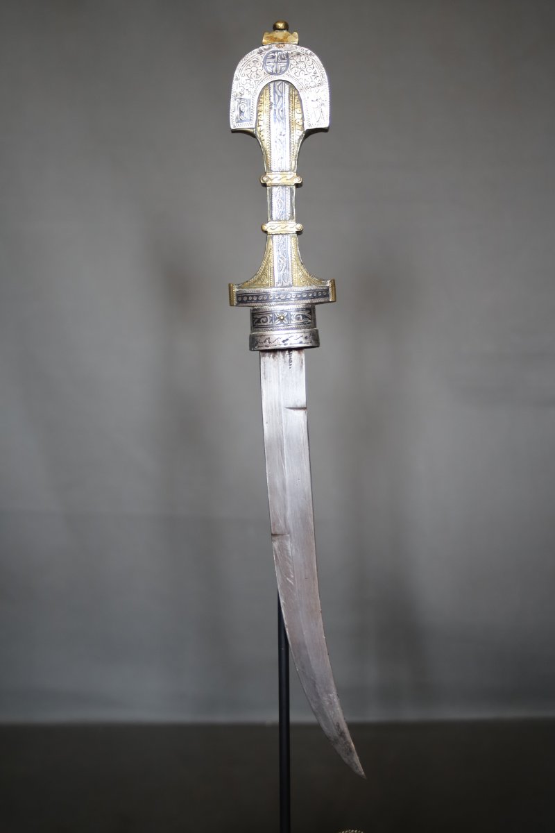 Moroccan Dagger Known As A "koumya" - Southern Morocco, 19th Century-photo-4