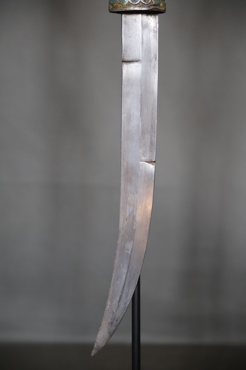 Moroccan Dagger Known As A "koumya" - Southern Morocco, 19th Century-photo-5