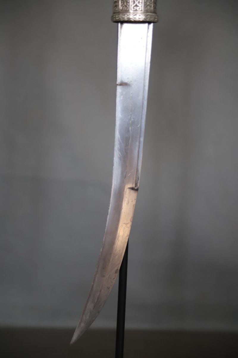 Moroccan Silver Dagger Known As A "koumya" - Morocco, Circa 1930–40-photo-8