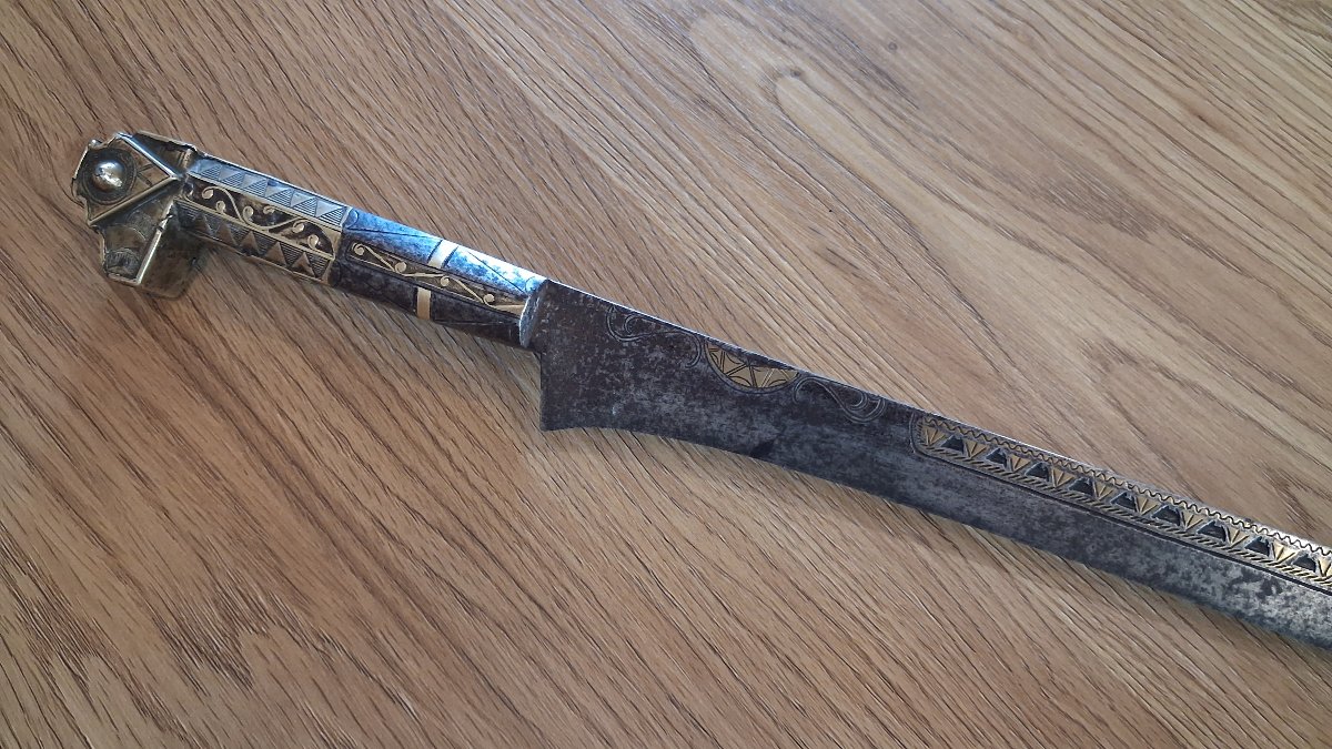 Sabre Kabyle dit flissa - Algérie, Kabylie, 19ème siècle -photo-4