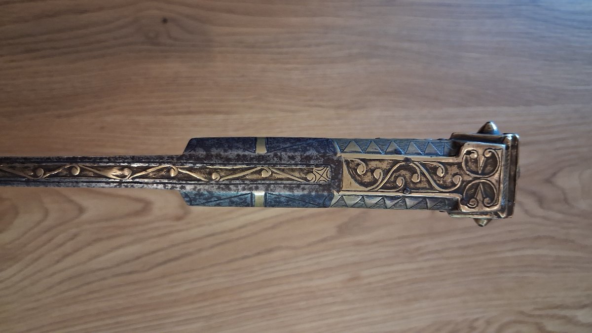 Sabre Kabyle dit flissa - Algérie, Kabylie, 19ème siècle -photo-2
