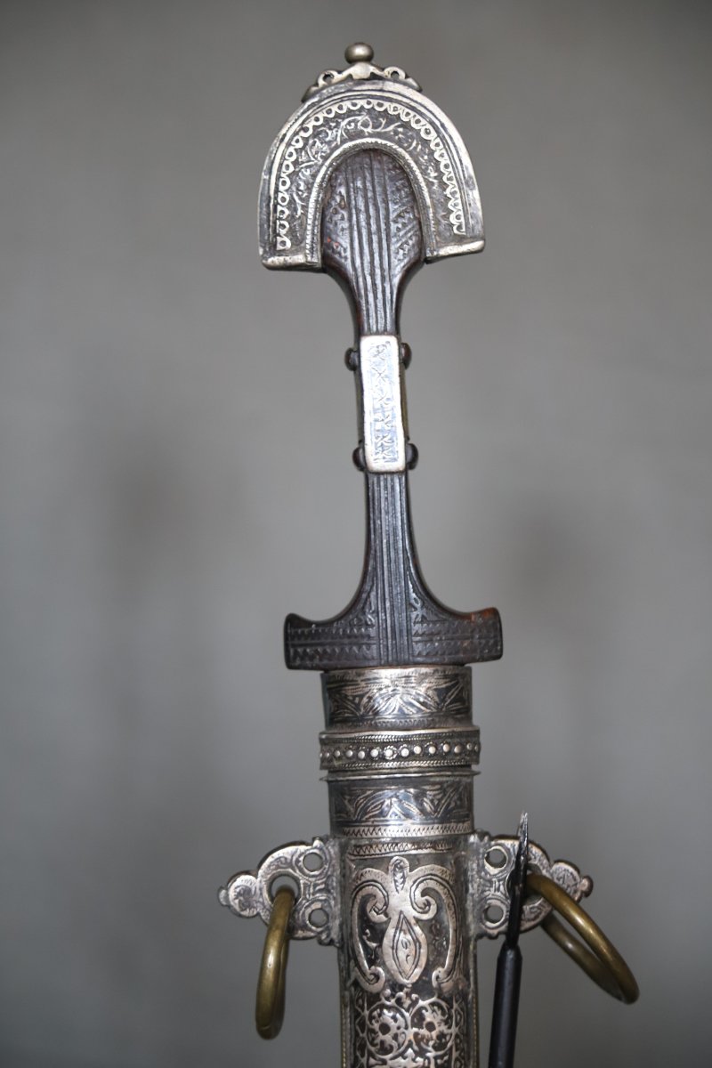 Moroccan Dagger Known As A Koumya —morocco, 19th Century-photo-1