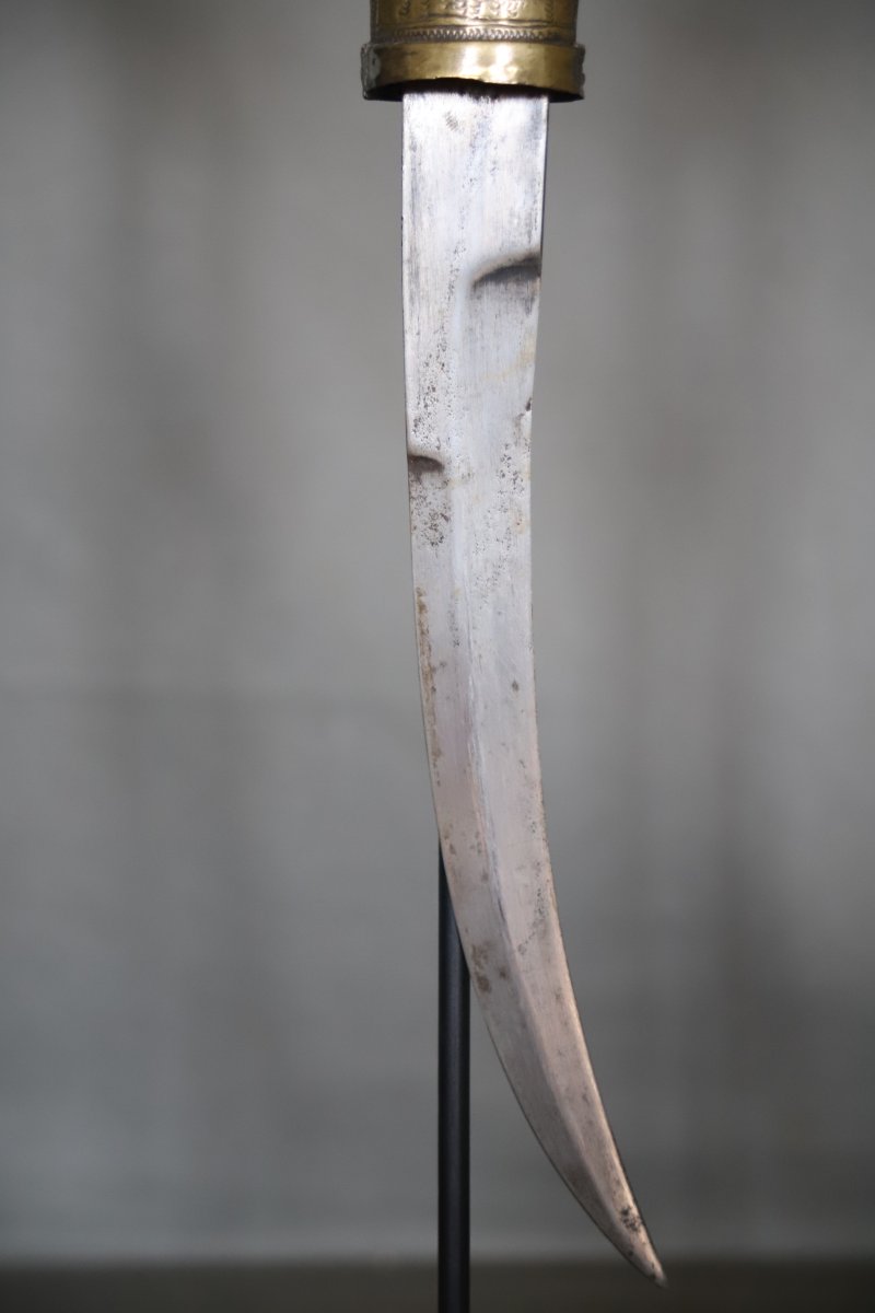 Moroccan Dagger Known As A Koumya —morocco, 19th Century-photo-6