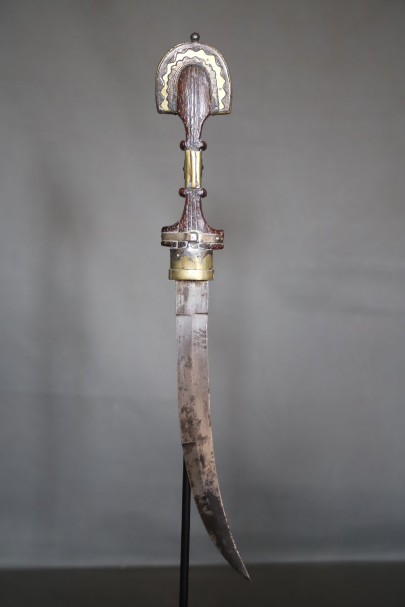Moroccan Dagger Known As Koumya —morocco, 19th Century -photo-4