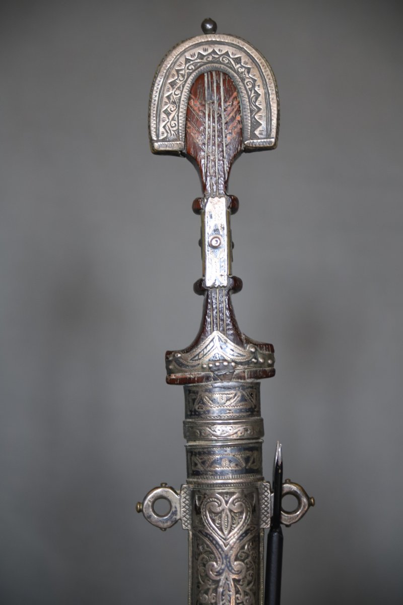 Moroccan Dagger Known As Koumya —morocco, 19th Century -photo-1