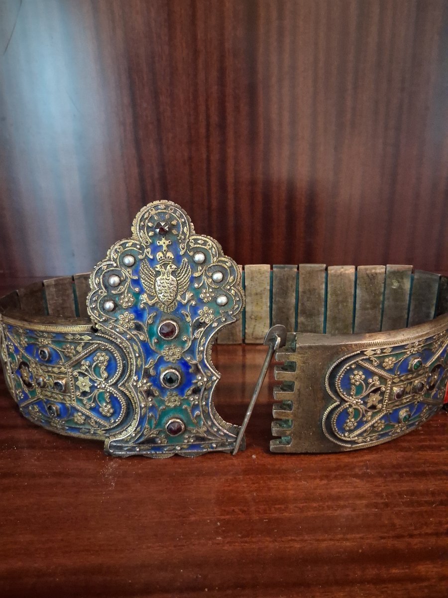 Thracian Wedding Belt - Greece, Thrace, 19th Century-photo-6