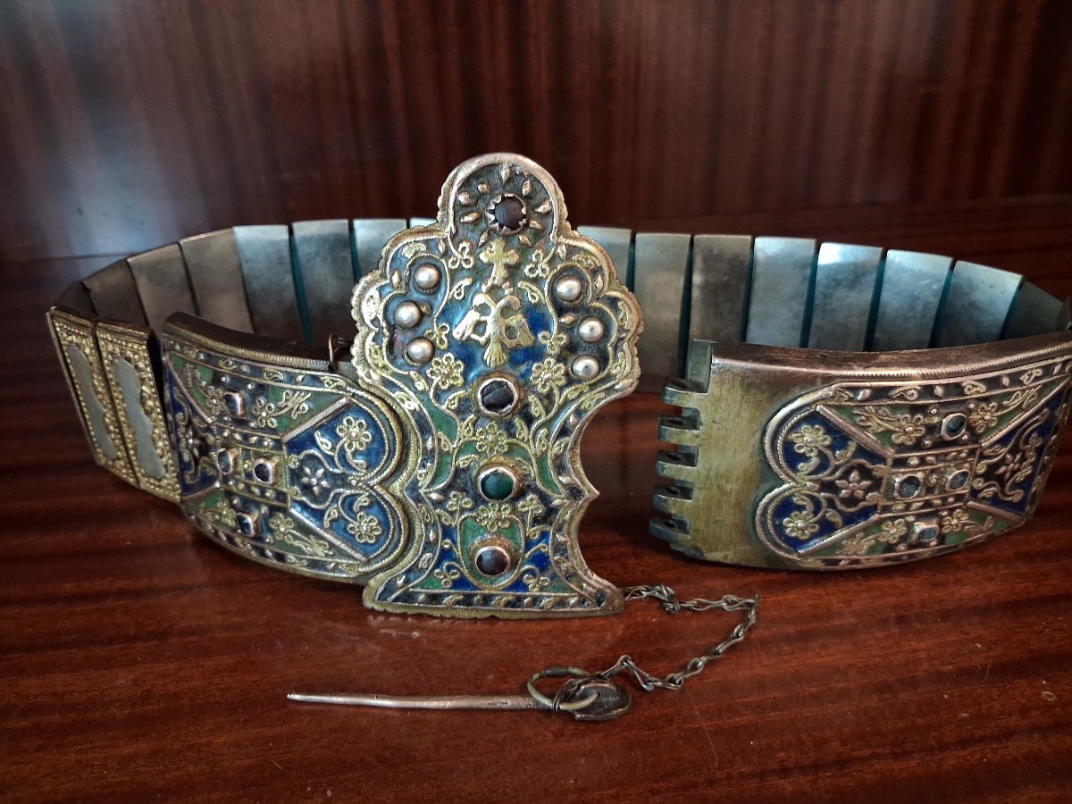 Thracian Wedding Belt - Greece, Thrace, 19th Century -photo-4