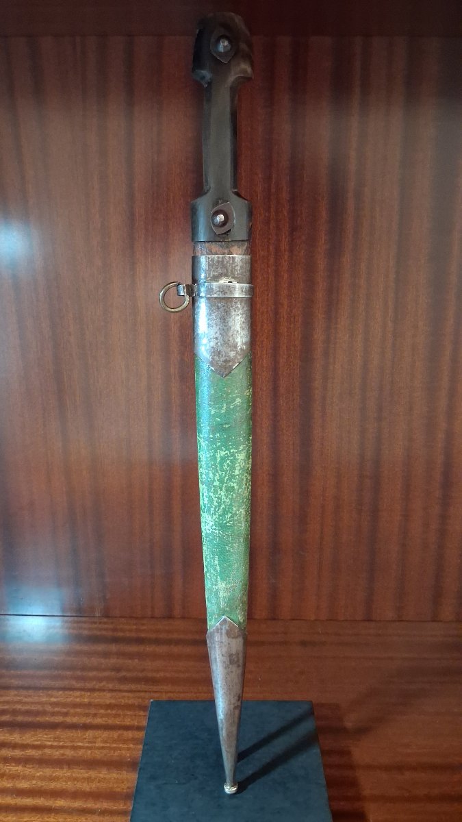 Long Kindjal Style Dagger (kinjal) — Persian Or Ottoman Empire, 19th Century-photo-3