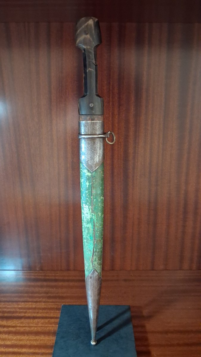 Long Kindjal Style Dagger (kinjal) — Persian Or Ottoman Empire, 19th Century-photo-4