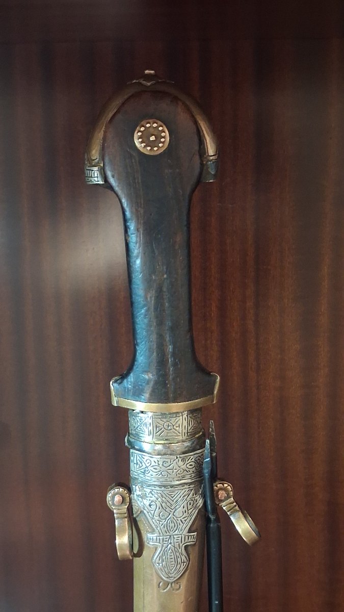 Dague Marocaine Dite Koumya - Maroc, milieu 20ème siècle -photo-3