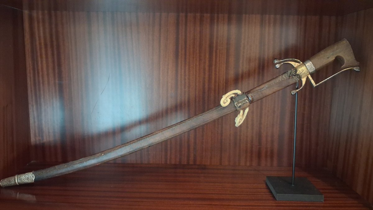 Sabre Nimcha Marocain - Maroc, 19ème siècle-photo-4