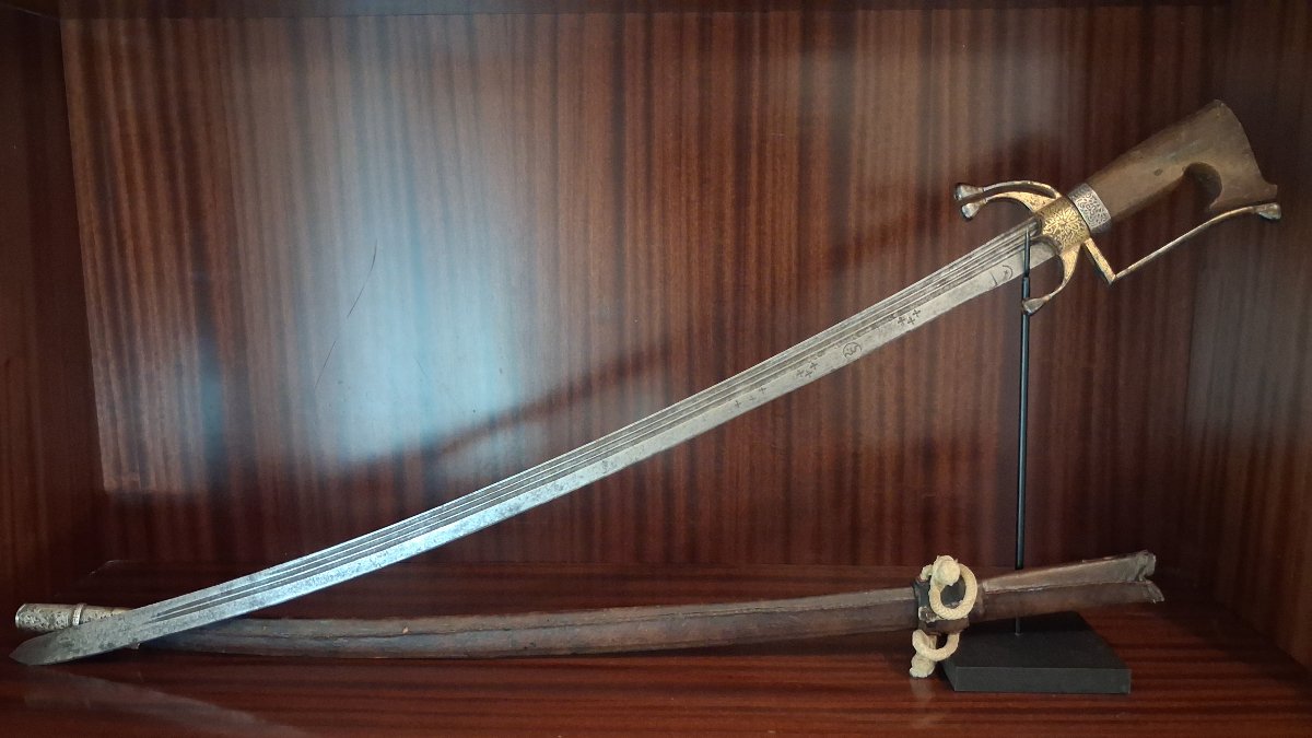 Sabre Nimcha Marocain - Maroc, 19ème siècle-photo-1