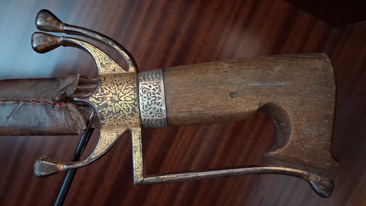 Sabre Nimcha Marocain - Maroc, 19ème siècle-photo-2